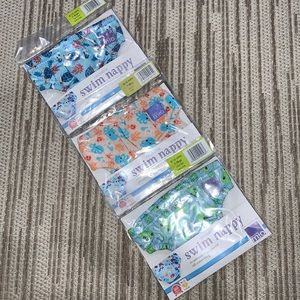 Reusable Swim Diapers 🐸 🐙 🐢